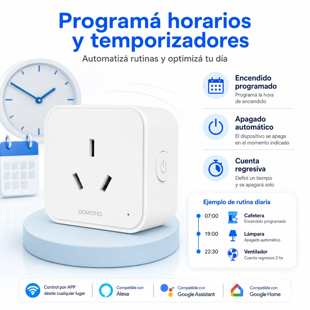 Enchufe inteligente 20A, detalle 5