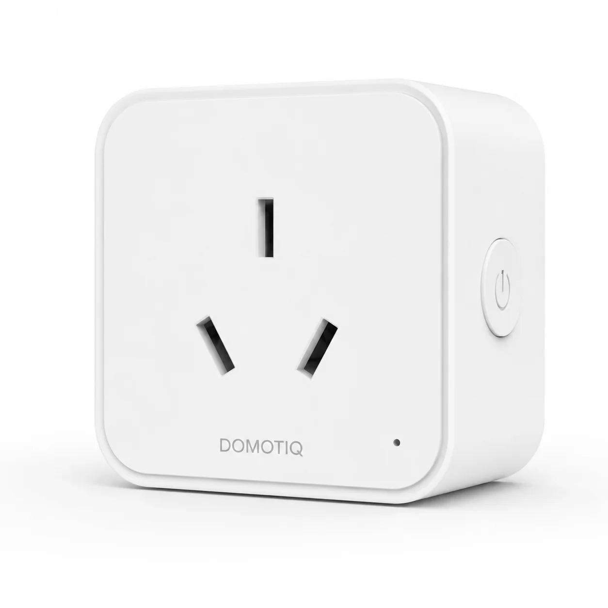 Enchufe inteligente WiFi DomotIQ de 20 amperes con ficha argentina